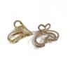 PINZA CON STRASS FARFALLA/CUORE P71501