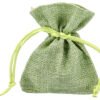 SACCHETTO STOFFA CON TIRANTE VERDE CK7307 V