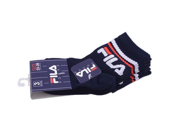 CALZA FILA 3pz TG.23-26 BLU