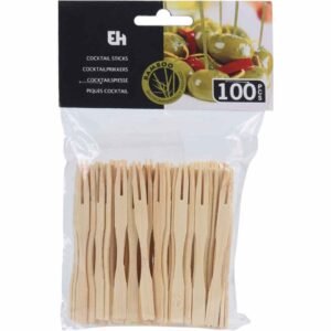 FORCHETTINE BAMBU 100pz 408200640