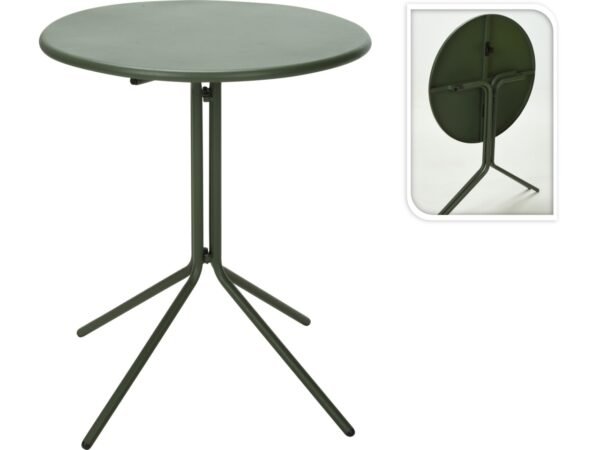 TAVOLO METALLO 58X70CM VERDE X99001610
