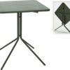 TAVOLO METALLO 58X70CM VERDE X99001630
