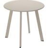 TAVOLO METALLO 50X45CM BEIGE X99001170
