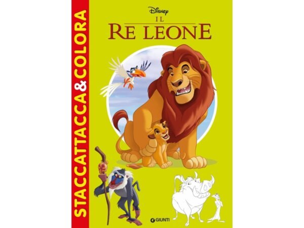 LIBRO IL RE LEONE STACCATTACCA W1122A
