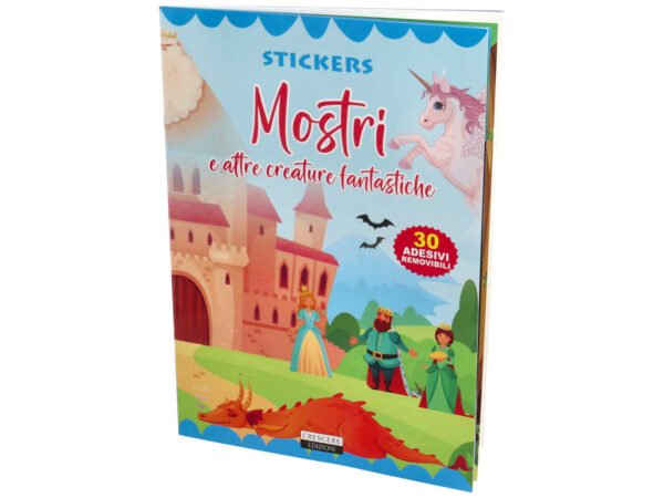 LIBRO ADESIVI-CREATURE MAGICHE